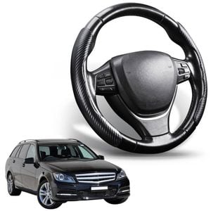 Segmented Steering Wheel Cover for Mercedes-Benz C-class 2007 - 2014 Wagon (W204)