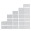Artiss Shoe Box Rack DIY Set of 24 Stackable White Abel