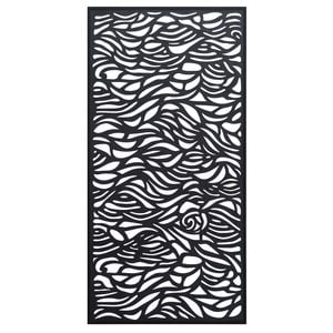 Jack Matrix 2410 x 1205mm Charcoal Ocean Swell Screen Panel Frame