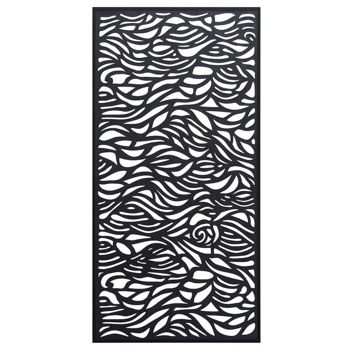 Jack Matrix 2410 x 1205mm Charcoal Ocean Swell Screen Panel Frame