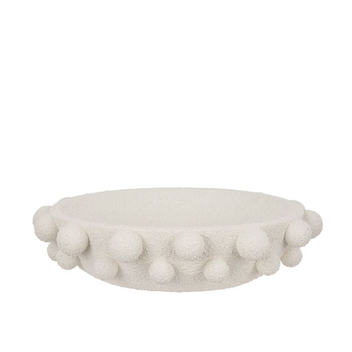 Amalfi Truett Decorative Bowl White 30x30x6.6cm