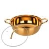 Anygleam Gold Stainless Steel Stock Pot for Home & Restaurant Single-Layer Cooking