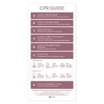 Pool Signs Australia Pool Safety CPR Sign - Earth Red