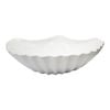 LVD Decorative Scallop 35cm Trinket Bowl Large - White
