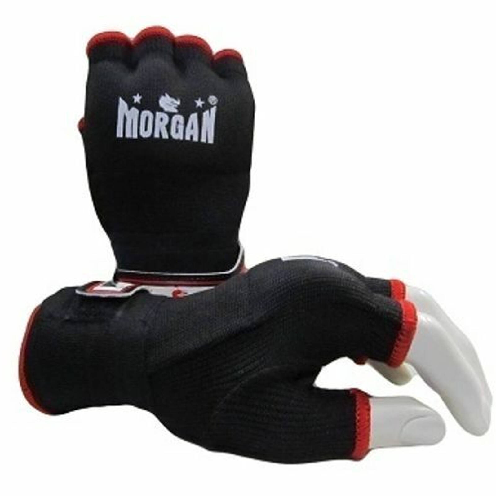 Morgan Elasticated Easy Hand Wraps [black Large]