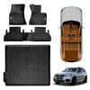 3D All-Weather Floor Mat Boot Liner Carpet for BMW X5 F15 X5M F85 2013-2018 Cargo Trunk Mat