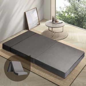 Bedra Folding Foam Mattress Trifold Foldable Camping Sleeping Mat Double