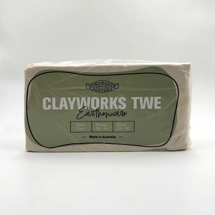 Clayworks TWE - Earthenware Clay - 10kg