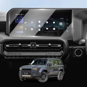 Tempered Glass Screen Protector for Toyota Prado 250 Series 2024-Onwards Touchscreen Anti-Scratch