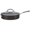 Anolon Endurance+ 30cm/4.7L Covered Saute Pan w/Lid Round Induction Cookware BLK