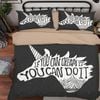 3D Unicorn Head 153 Bedding Set Pillowcases Quilt Duvet Cover Set Queen King