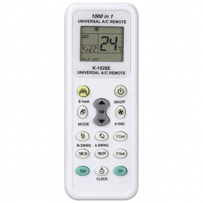 Universal Air Conditioner Remote Control for LG Haier Daikin Hitachi Sharp Panasonic Samsung Sanyo Hisense Fujitsu