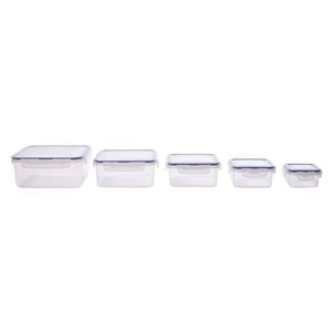 Locknlock Classic 5 Piece Square Container Set