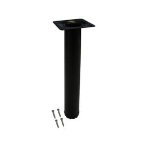 Adoored 30 x 230mm Black Round Table Leg