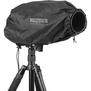 Ruggard Fabric Rain Cover 17" Medium For Lens Up To 17" Long Black