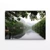 Lake in the Forest with Trees  Print 100% Australian Made 90 x 60cm  (Stretched)