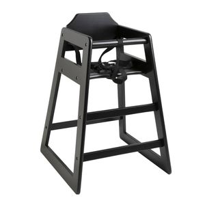 Bolero Wooden High Chair - Cafe Chairs (CJ588)