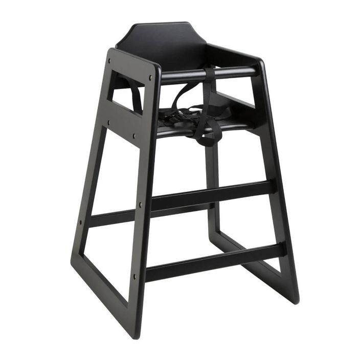 Bolero Wooden High Chair - Cafe Chairs (CJ588)