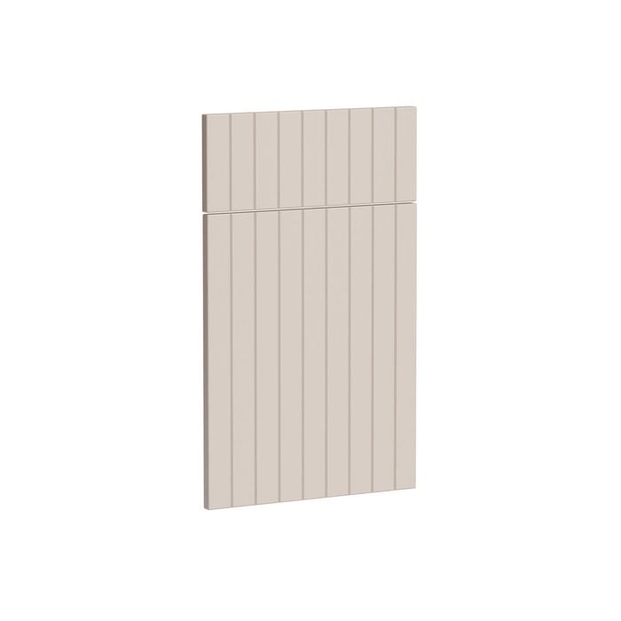 Kaboodle 450mm Cannellini V-Groove 1 Door/1 Drawer Panels