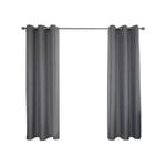 Windoware 180 x 223cm Pepper Urban Room Darkening Eyelet Curtain - 1 Pack