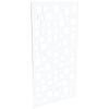 ProtectorAl 300-1200w x 1201-2400h Pearl White Squares Unframed Solid Aluminium Decorative Panel