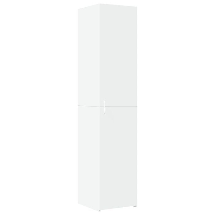 vidaXL Highboard Storage Cabinet Cupboard Tall Buffet White Composite Wood