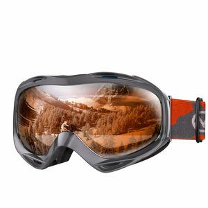 OutdoorMaster Adult Youth OTG Anti-Fog UV400 Goggles for Ski Snowboard