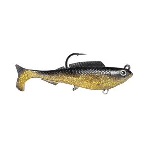 ZMan HerculeZ 4" Rigged Soft Plast Swimbait Fishing Lure Gold Rush