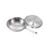 SOGA 32cm Stainless Fry Pan with Lid