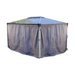 Canopia 3600 x 2100mm DIY Curtain Kit To Suit Martinique Gazebo