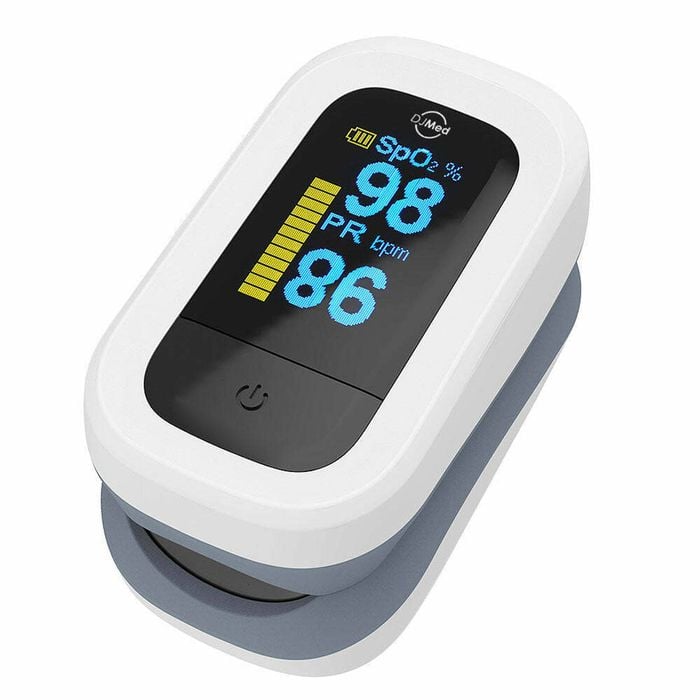Fingertip Pulse Oximeter - Fast, Clear OLED/LCD Readings - DJMed