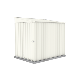 Absco Sheds 1.52 x 2.26 x 2.06m Surfmist Narrow Single Door Garden Shed