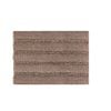 Chenille Bath Mat Runner Non Slip Thick Soft Stripe Design 50 X 81cm