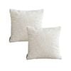 SOGA 2X 50CM Gray Geometric Plush Throw Pillows