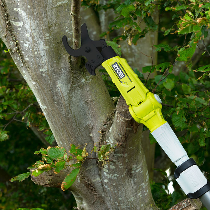 Ryobi One 18V 32mm Cordless Bypass Telescopic Pole Lopper Tool Only Bunnings New Zealand