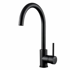 Mondella WELS 5 Star 6L/min 35mm Black Matte Resonance Side Pin Lever Sink Mixer