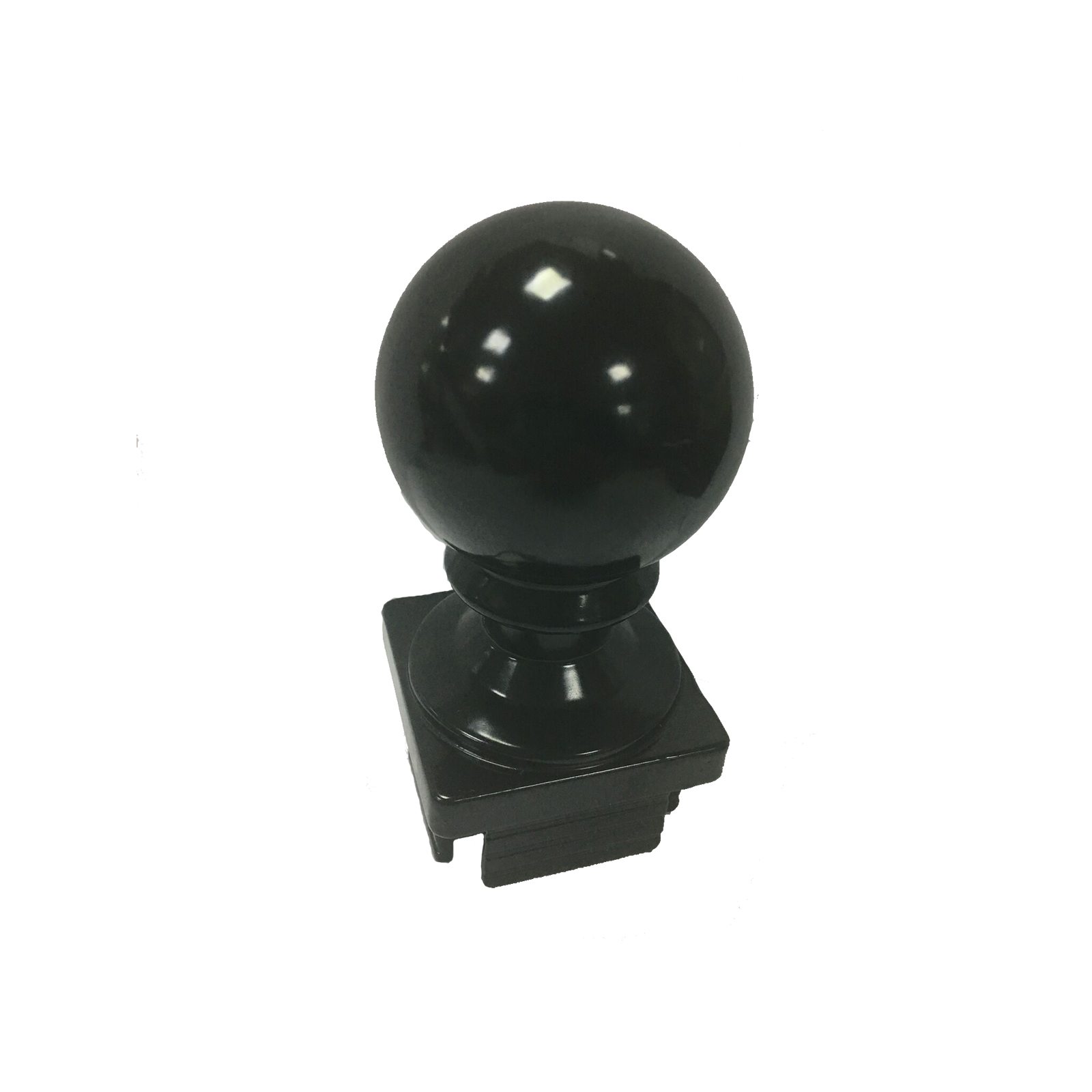 ProtectorAl 50 x 50 x 80mm Black Decorative Cast Post Cap product image