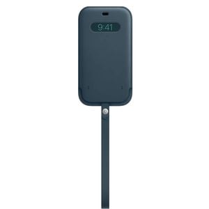 Apple Iphone 12 Pro Max Leather Sleeve With Magsafe - Baltic Blue