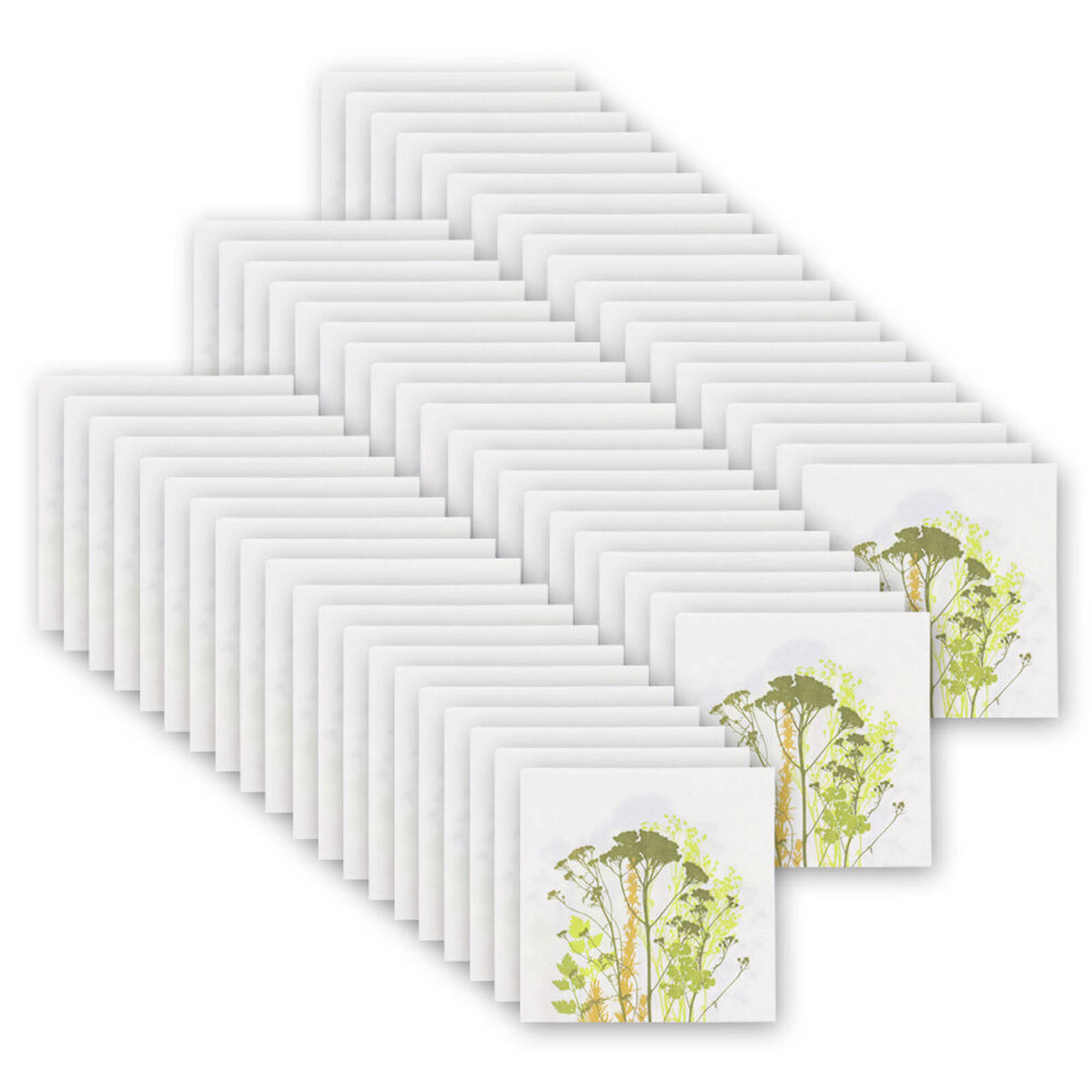 3x 20pc Esschert Design Paper Napkins Small Dining Decor 25cm Herbs ...
