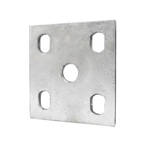 Sunrise Fish Plate Galvanised 6mm Slotted Suit 45mm Spring - Fps6g