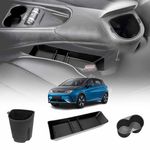 Centre Console Organizer Tray Rubber Cup Holder Insert for BYD Dolphin 2023-2024 Storage