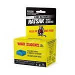 Ratsak 80g Fast Action Wax Blocks