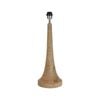 Belle Lancia Table Lamp w/ Wood Base Small 49cm - Light Natural
