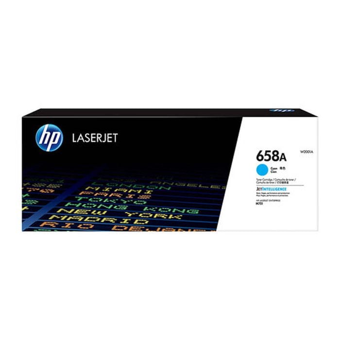 Hp 658a / W2001a Cyan Toner Cartridge