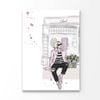 Fashion Girl and Bag Print 100% Australian Made 90 x 120cm (Acrylic)