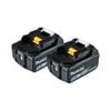Makita 18V 5.0Ah Battery - Twin Pack