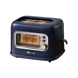 Bear Double Slots Bread Toaster With Glass Window DSL-C02X1