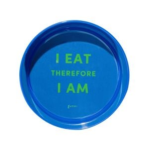 Gummi 16.5cm Melamine Dog Bowl Pet FeedingContainer M - Blue