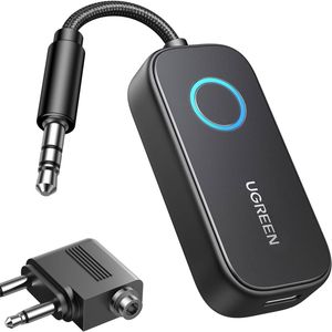 Ugreen Bluetooth Transmitter Receiver with Airplane Headphone Adapter