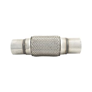 Stainless Steel 2-1/4" Flexible Exhaust Pipe Joint Bellow, 6" Body x 10" Overall